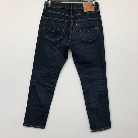 Levi's 541 Athletic Taper Fit Jeans Men Size 30x32 Dark Blue Denim B195 -5 - Picture 15 of 16